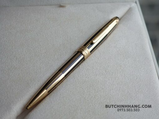 Montblanc Meisterstuck Solitaire Gold & Black Ballpoint Pen