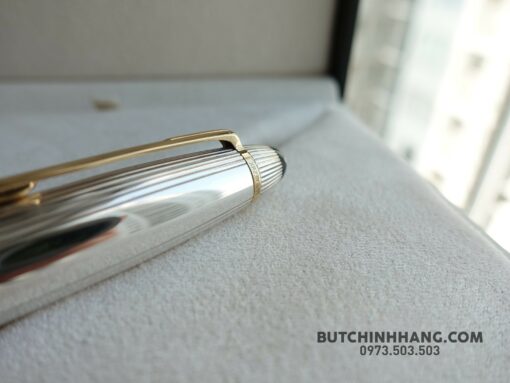 Bút Montblanc Meisterstuck Solitaire Legrand Doue Silver Vermeil Rollerball Pen - Hình ảnh 6