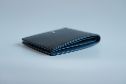 Ví Montblanc Leather Goods Meisterstuck Black/Light Blue Wallet 6cc 118292 Ví Montblanc Mới Nguyên Hộp 3