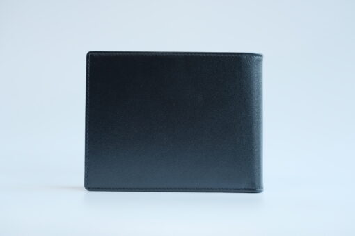 Ví Montblanc Leather Goods Meisterstuck Black/Light Blue Wallet 6cc 118292