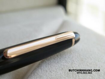 Bộ set bút Montblanc Meisterstuck Classique Red Gold Rollerball Pen & Soft Grain Pocket Holder 114121 - but montblanc meisterstuck classique rose gold plated ballpoint pen 112681