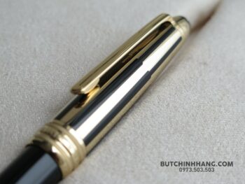 Bút Montblanc Meisterstuck Solitaire Doue Gold & Black BallPoint Pen - but montblanc meisterstuck solitaire doue gold amp black ballpoint pen 2