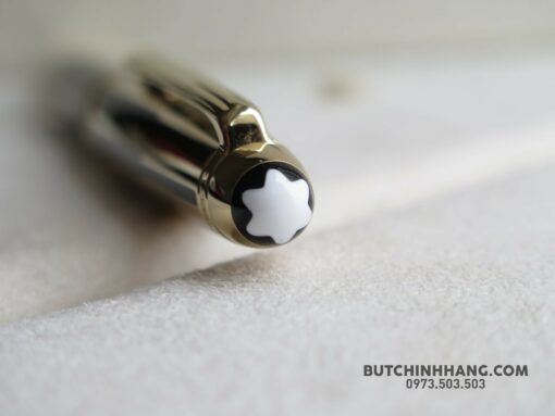 Bút Montblanc Meisterstuck Solitaire Doue Gold & Black BallPoint Pen - Image 4