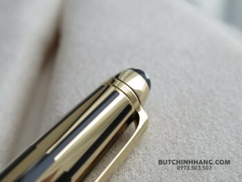 Bút Montblanc Meisterstuck Solitaire Doue Gold & Black BallPoint Pen - but montblanc meisterstuck solitaire doue gold amp black ballpoint pen 5