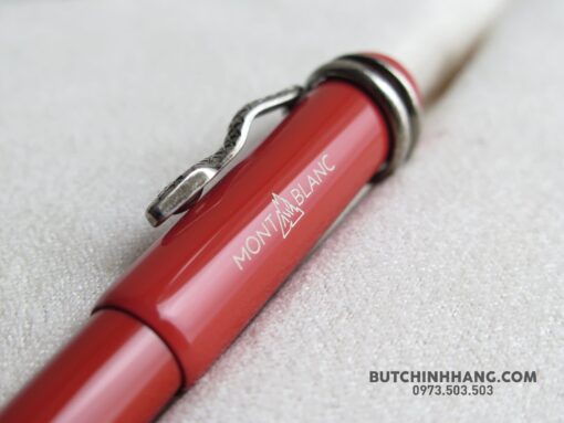 Bút Montblanc Heritage Collection Rouge et Noir Special Edition Coral Ballpoint Pen 114727 - Hình ảnh 3