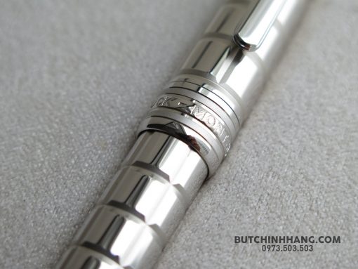 Bút Montblanc Meisterstuck Platinum Plated Facet BallPoint Pen