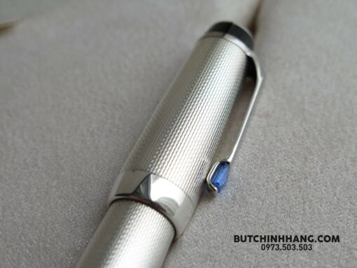 Bút Montblanc Boheme Sterling Silver Bleu Rollerball Pen 25370 - Hình ảnh 5