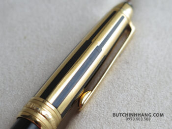 Bút Montblanc Meisterstuck Solitaire Doue Gold & Black BallPoint Pen - but montblanc meisterstuck solitaire doue gold amp black ballpoint pen 1