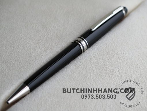Bộ set bút Montblanc Meisterstuck Classique platinum-coated BallPoint Pen – Ví đựng thẻ tín dụng Montblanc Meisterstuck Mới Nguyên Hộp 2