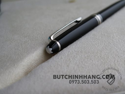 Bộ set bút Montblanc Meisterstuck Classique platinum-coated BallPoint Pen – Ví đựng thẻ tín dụng Montblanc Meisterstuck Mới Nguyên Hộp 3