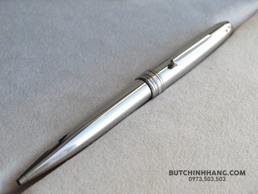 Bút Montblanc Meisterstuck Solitaire Stainless Steel Ballpoint Pen