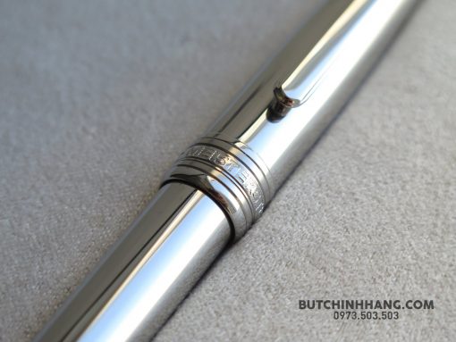 Bút Montblanc Meisterstuck Solitaire Stainless Steel Ballpoint Pen