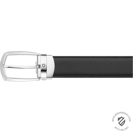 Thắt lưng Montblanc Black Reversible Cut-to-size Business Belt 112960 Thắt lưng Montblanc Mới Nguyên Hộp