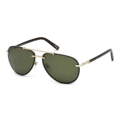 Mắt kính Montblanc Green Aviator Sunglasses N62 Kính Mát Montblanc Mới Nguyên Hộp