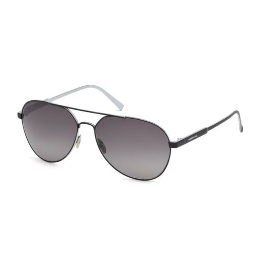 Mắt kính Montblanc Grey Gradient Avitor Sunglassed B60