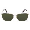 Mắt kính Montblanc Grey Mirror Aviator Sunglasses C60 Kính Mát Montblanc Mới Nguyên Hộp 4