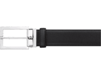 Thắt lưng Montblanc Black Cut-To-Size Business Belt 114435 - that lung montblanc black cut to size business belt 114436