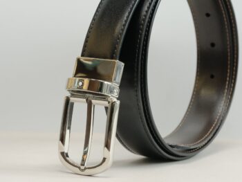 Thắt lưng Montblanc Black Reversible Cut-to-Size Business Belt 111080 - 3cm - that lung montblanc black reversible cut to size business belt 111080 3cm 1 scaled