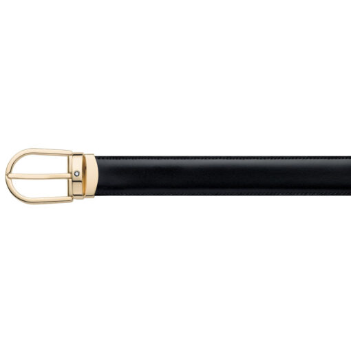 Thắt lưng Montblanc Classic Line Leather Belt- Black 111714