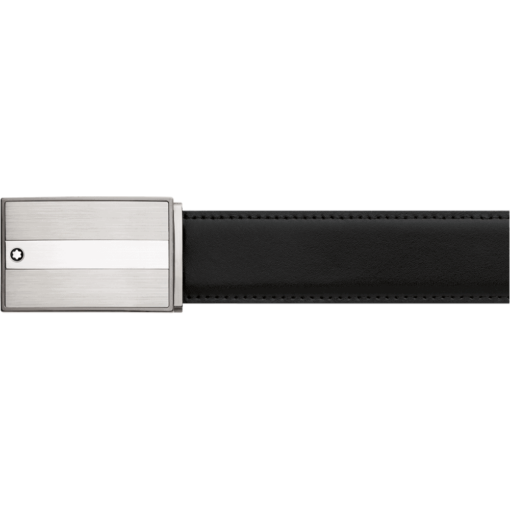 Thắt lưng Montblanc Mat & Shiny Stainless Steel Roll Plate Buckle 114385 - Image 2
