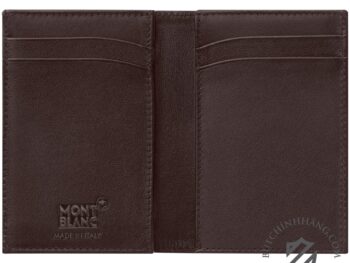 Ví Namecard Montblanc Meisterstück Soft Grain Business Card Holder with gusset 114474 - vi namecard montblanc meisterstuck soft grain business card holder with gusset 114474
