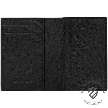 Ví Namecard Montblanc Montblanc Sartorial Business Card Holder - Black 113223 - vi namecard montblanc montblanc sartorial business card holder black 113223