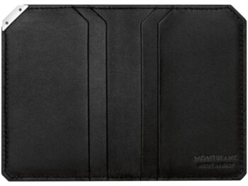 Ví da Montblanc Urban Spirit Black Buisness Card Holder- Black 114675 là chiếc ví làm theo dòng Urban Spirit được làm từ chất liệu da bò mềm màu đen, thiết kế chiếc ví khá nhỏ gọn với 4 ngăn đựng thẻ tín dụng, 1 ngăn nhỏ bổ sung phía trước logo. Đặc biệt chiếc ví thiết kế theo công nghệ bảo mật RFID tránh việc những thiết bị mở khóa đọc được thông tin từ thẻ từ của người sử dụng. Kích thước chiếc ví 7 * 10.5cm. Chiếc ví hiện có sẵn tại cửa hàng là hàng chính hãng mới nguyên hộp. 3 Ví Namecard Montblanc Urban Spirit Black Buisness Card Holder- Black 114675 - vi namecard montblanc urban spirit black buisness card holder black 114676