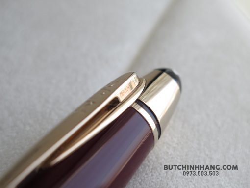 Montblanc John F. Kennedy Special Edition Burgundy Fountain Pen 118051 Montblanc Special Edition Bút Máy Montblanc 5