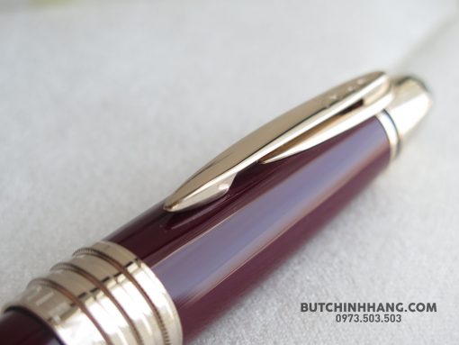 Montblanc John F. Kennedy Special Edition Burgundy Fountain Pen 118051 Montblanc Special Edition Bút Máy Montblanc 6