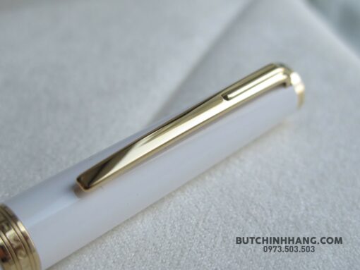Bút Montblanc Pix White Ballpoint Pen 117659 - Image 3