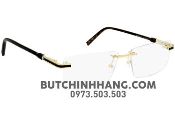 Gọng kính Montblanc Gold Eyeglasses 57 - gong kinh montblanc gold eyeglasses 57