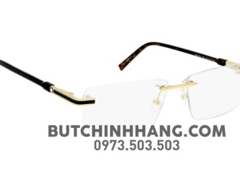 Gọng kính Montblanc Gold Eyeglasses 57 - gong kinh montblanc gold eyeglasses 57