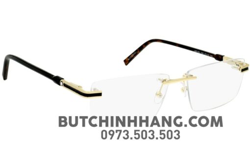 Gọng kính Montblanc Gold Eyeglasses 57 - Hình ảnh 2