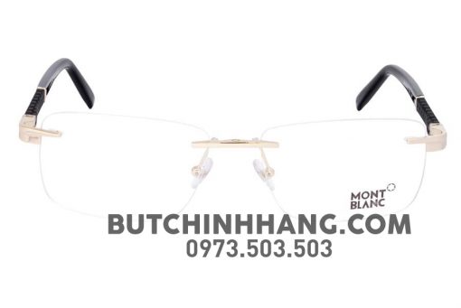 Gọng kính Montblanc Gold Eyeglasses 56 Gọng kính Montblanc Mới Nguyên Hộp
