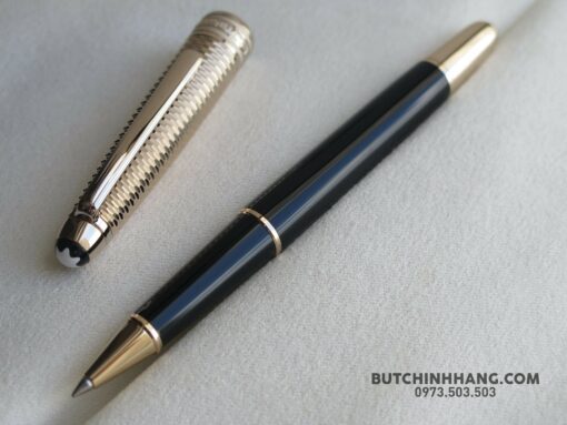 Montblanc Meisterstuck Solitaire Doué Geometry Classique Rollerball Pen 118093