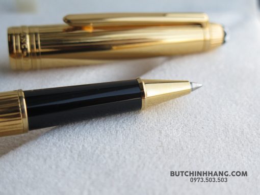 Bút Montblanc Solitaire Gold Plated Vermeil Rollerball Pen