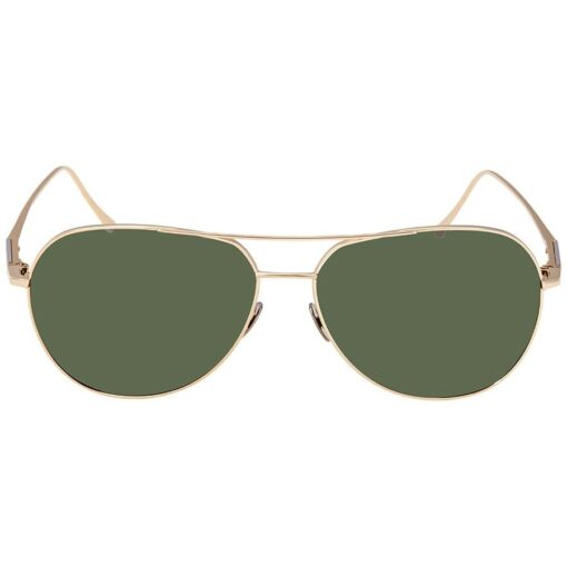 Mắt kính Montblanc Green Aviator Sunglasses Q61
