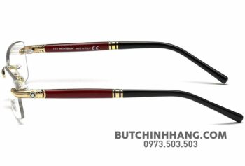 Gọng kính Montblanc Endura & Gold Frame Men's Eyeglasses MB474 - gong kinh montblanc endura amp gold frame mens eyeglasses mb474