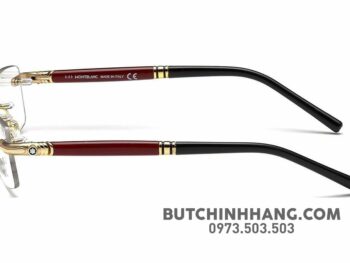 Gọng kính Montblanc Endura & Gold Frame Men's Eyeglasses MB474 - gong kinh montblanc endura amp gold frame mens eyeglasses mb474