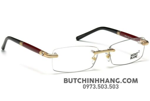 Gọng kính Montblanc Endura & Gold Frame Men's Eyeglasses MB474