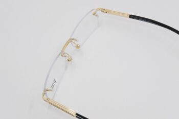 Gọng kính Montblanc Rimless Gold Eyeglasses MB545 - gong kinh montblanc rimless gold eyeglasses mb546
