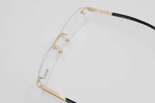 Gọng kính Montblanc Rimless Gold Eyeglasses MB545 - Hình ảnh 4