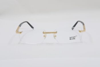 Gọng kính Montblanc Rimless Gold Eyeglasses MB545 - gong kinh montblanc rimless gold eyeglasses mb548