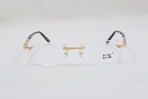 Gọng kính Montblanc Rimless Gold Eyeglasses MB545 - Hình ảnh 2