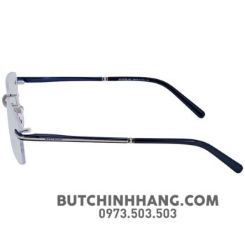 Gọng kính Montblanc Shiny Blue Men's Eyeglasses 577 - gong kinh montblanc shiny blue mens eyeglasses 578