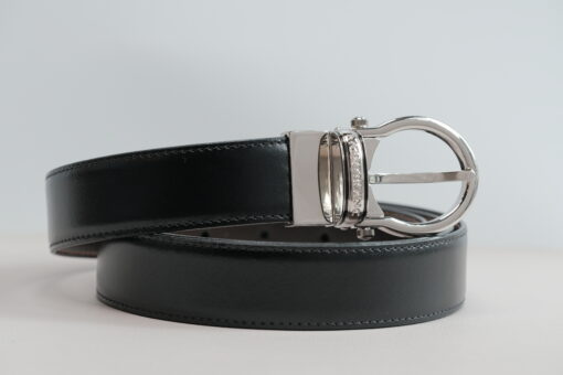 Thắt lưng Montblanc Casual Oval Reversible Leather Belt 105123  – 3cm Thắt lưng Montblanc Mới Nguyên Hộp