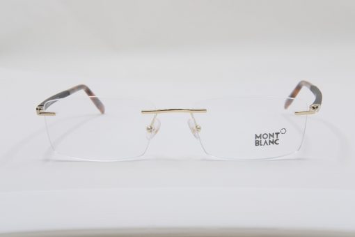 Gọng kính Montblanc Rimless Eyeglasses Men’s 731 Gọng kính Montblanc Mới Nguyên Hộp 2