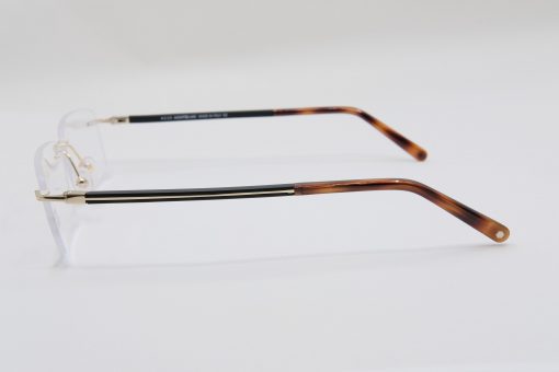 Gọng kính Montblanc Rimless Eyeglasses Men’s 731 Gọng kính Montblanc Mới Nguyên Hộp 4