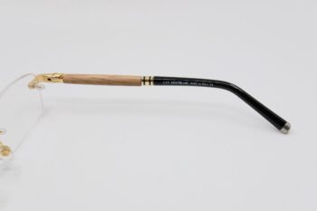 Gọng kính Montblanc Eyeglasses Shiny Gold Light Brown 491 - gong kinh montblanc eyeglasses shiny gold light brown 492