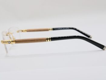 Gọng kính Montblanc Eyeglasses Shiny Gold Light Brown 491 - gong kinh montblanc eyeglasses shiny gold light brown 494 scaled